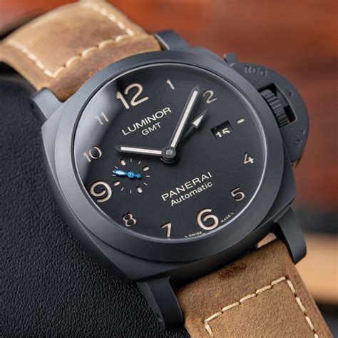 luminor panerai gmt ceramica price|officine panerai luminor gmt automatic.